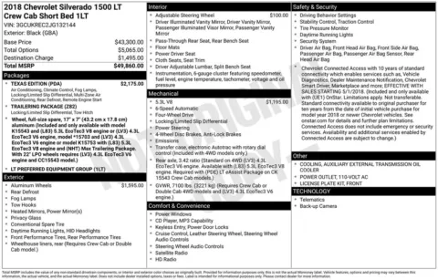 More photos of 2018 Chevrolet Silverado 1500 LT at Jim Norton Chevrolet, OK