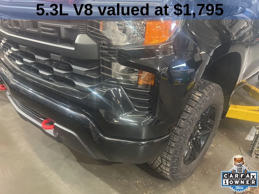 Black 2023 Chevrolet Silverado 1500 Custom Trail Boss for sale in Broken Arrow, OK