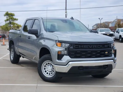 Gray 2026 Chevrolet Silverado 1500 WT for sale in Broken Arrow, OK