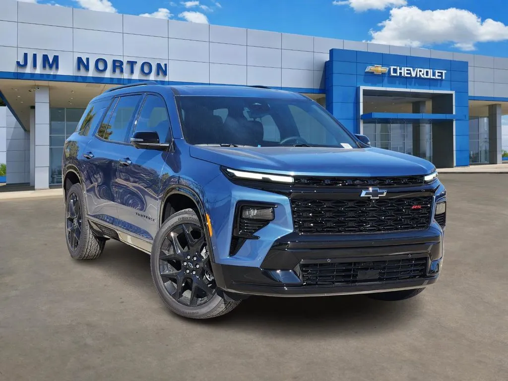 Blue 2026 Chevrolet Traverse RS for sale in Broken Arrow, OK