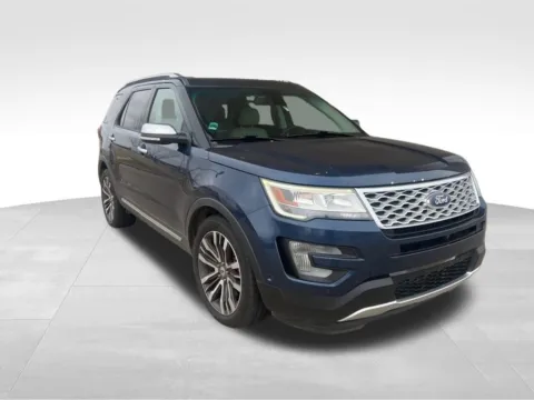 Blue 2016 Ford Explorer Platinum for sale in Broken Arrow, OK