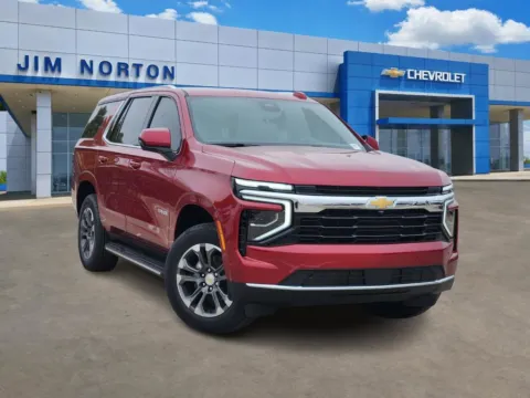 Red 2026 Chevrolet Tahoe LS for sale in Broken Arrow, OK