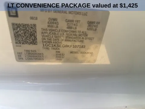 Another view of 2019 Chevrolet Silverado 2500HD LT for sale in Broken Arrow, OK at Jim Norton Chevrolet