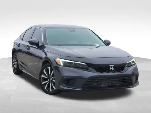 Gray 2024 Honda Civic EX-L for sale in Broken Arrow, OK