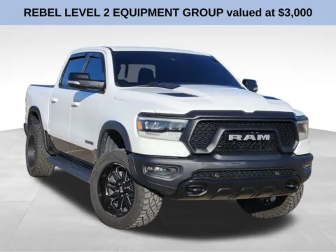 White 2021 Ram 1500 Rebel for sale in Broken Arrow, OK