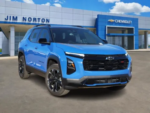 Blue 2026 Chevrolet Equinox RS for sale in Broken Arrow, OK