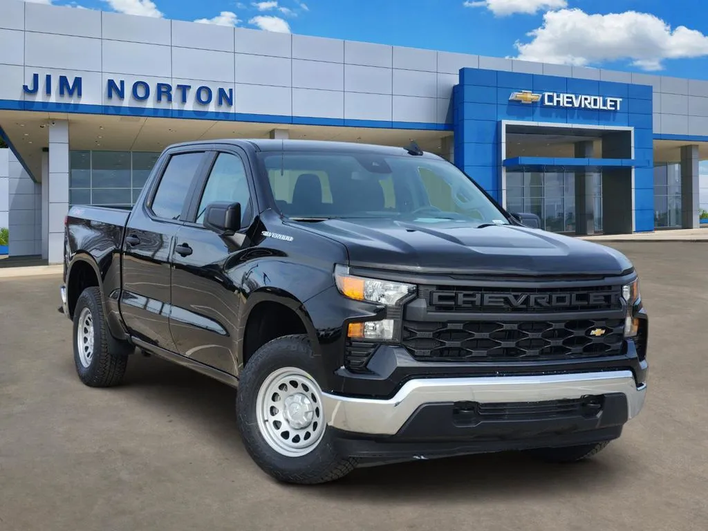 Black 2026 Chevrolet Silverado 1500 WT for sale in Broken Arrow, OK