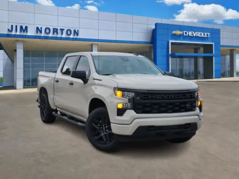 White 2026 Chevrolet Silverado 1500 Custom for sale in Broken Arrow, OK