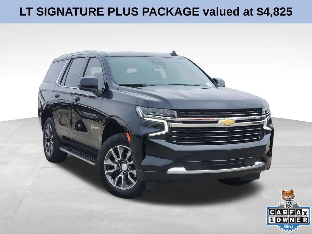 Blue 2023 Chevrolet Tahoe LT for sale in Broken Arrow, OK
