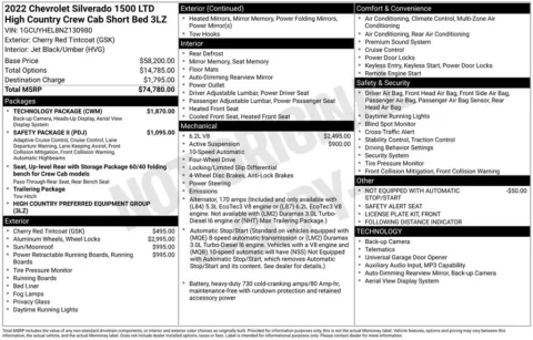 More photos of 2022 Chevrolet Silverado 1500 LTD High Country at Jim Norton Chevrolet, OK