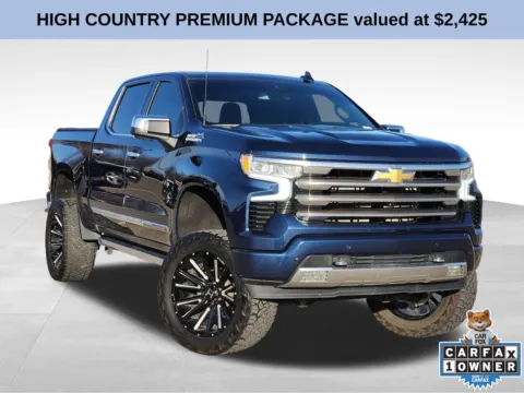 Blue 2022 Chevrolet Silverado 1500 High Country for sale in Broken Arrow, OK