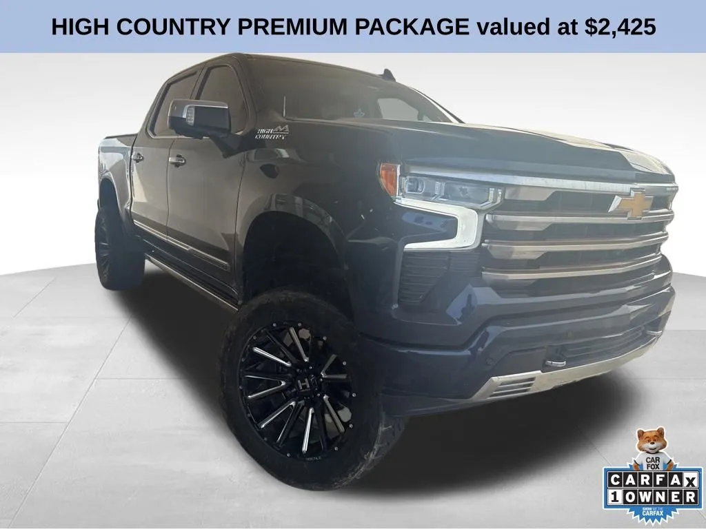 Blue 2022 Chevrolet Silverado 1500 High Country for sale in Broken Arrow, OK