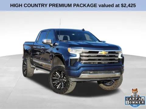 Blue 2022 Chevrolet Silverado 1500 High Country for sale in Broken Arrow, OK