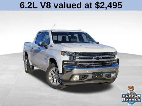 White 2022 Chevrolet Silverado 1500 LTD LTZ for sale in Broken Arrow, OK