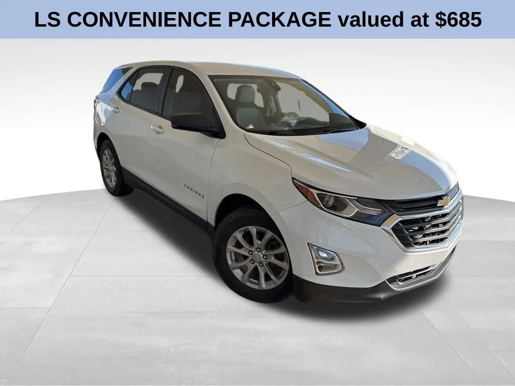 White 2020 Chevrolet Equinox LS for sale in Broken Arrow, OK