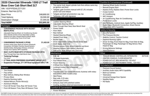 More photos of 2020 Chevrolet Silverado 1500 LT Trail Boss at Jim Norton Chevrolet, OK