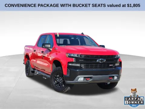 Red 2020 Chevrolet Silverado 1500 LT Trail Boss for sale in Broken Arrow, OK