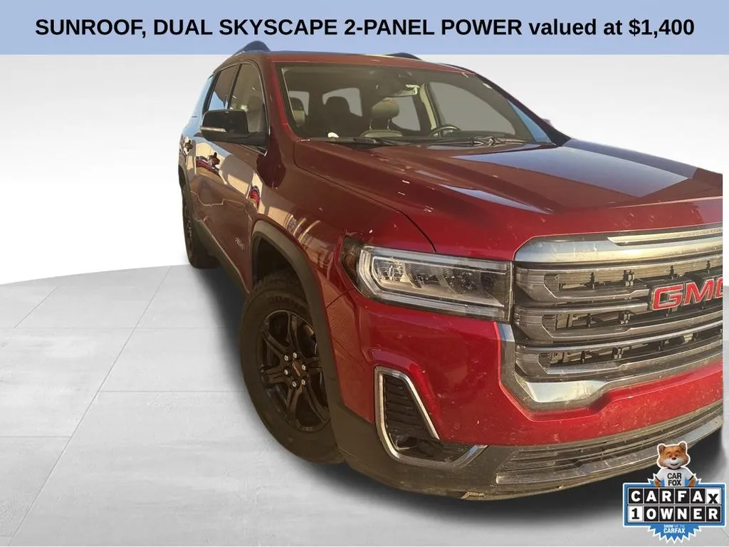 Red 2023 GMC Acadia AT4 for sale in Broken Arrow, OK
