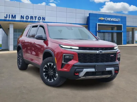 Red 2026 Chevrolet Traverse Z71 for sale in Broken Arrow, OK