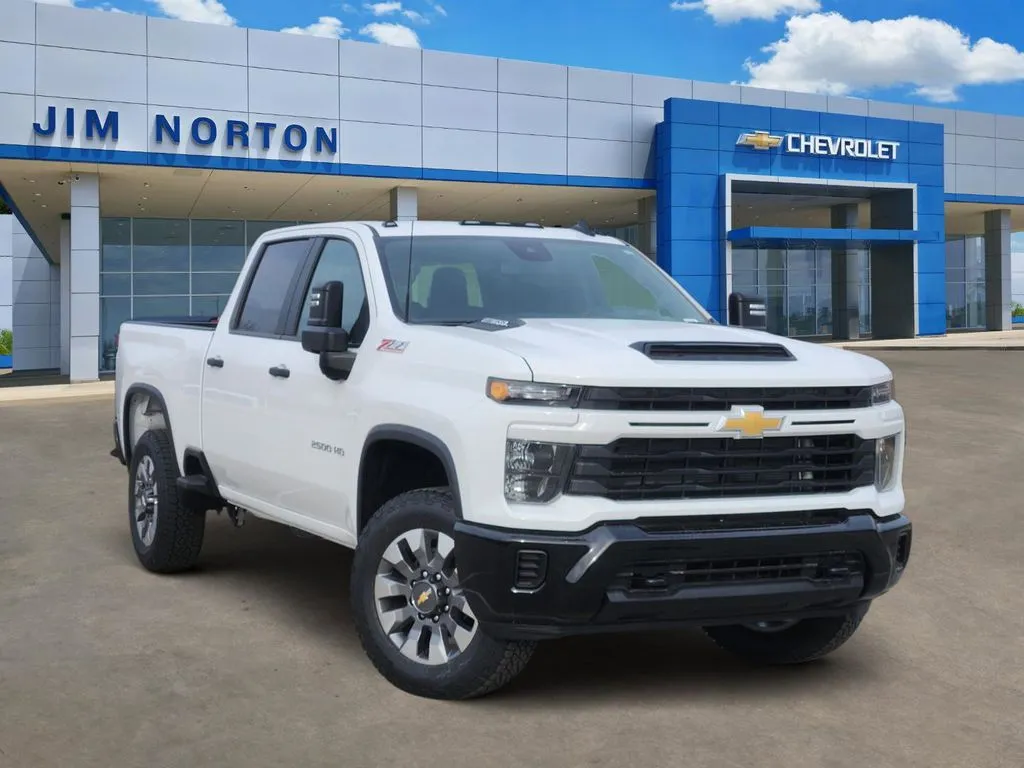 White 2026 Chevrolet Silverado 2500HD Custom for sale in Broken Arrow, OK