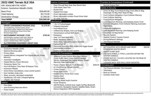 More photos of 2022 GMC Terrain SLE at Jim Norton Chevrolet, OK