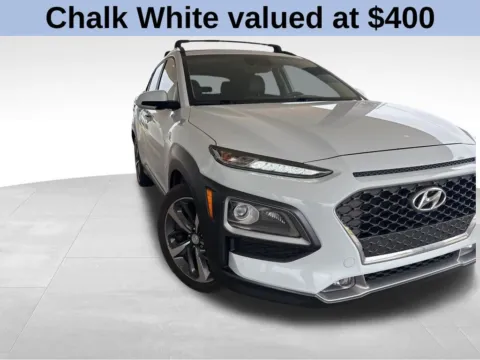 White 2021 Hyundai Kona Limited for sale in Broken Arrow, OK