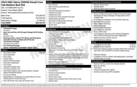 More photos of 2024 GMC Sierra 2500HD Denali at Jim Norton Chevrolet, OK