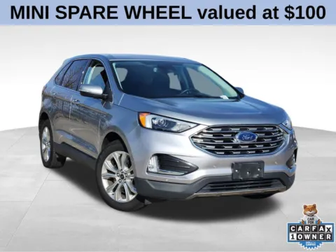 Silver 2024 Ford Edge Titanium for sale in Broken Arrow, OK