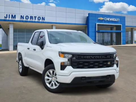 White 2026 Chevrolet Silverado 1500 Custom for sale in Broken Arrow, OK