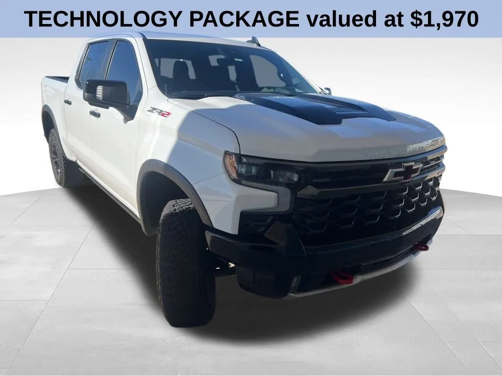 White 2023 Chevrolet Silverado 1500 ZR2 for sale in Broken Arrow, OK