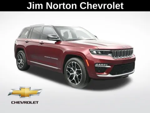Red 2023 Jeep Grand Cherokee Summit Reserve 4xe for sale in Broken Arrow, OK