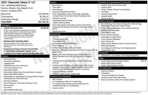 More photos of 2021 Chevrolet Tahoe LT at Jim Norton Chevrolet, OK