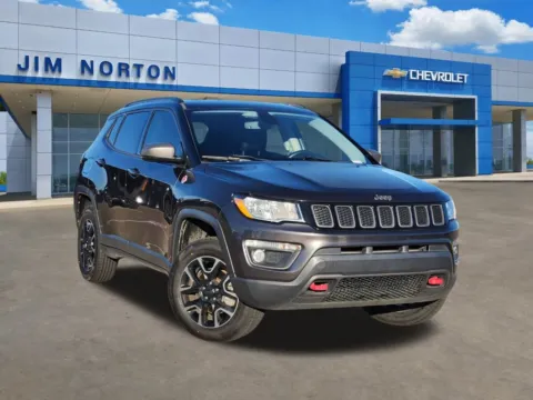 Gray 2019 Jeep Compass Trailhawk for sale in Broken Arrow, OK