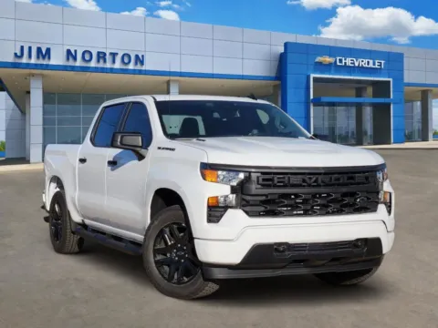 White 2026 Chevrolet Silverado 1500 Custom for sale in Broken Arrow, OK