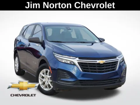 Blue 2022 Chevrolet Equinox LS for sale in Broken Arrow, OK