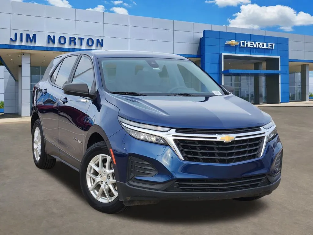 Blue 2022 Chevrolet Equinox LS for sale in Broken Arrow, OK
