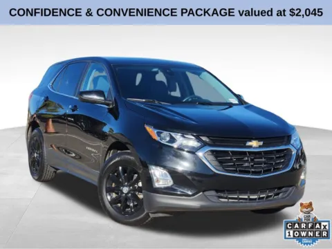 Black 2021 Chevrolet Equinox LT for sale in Broken Arrow, OK
