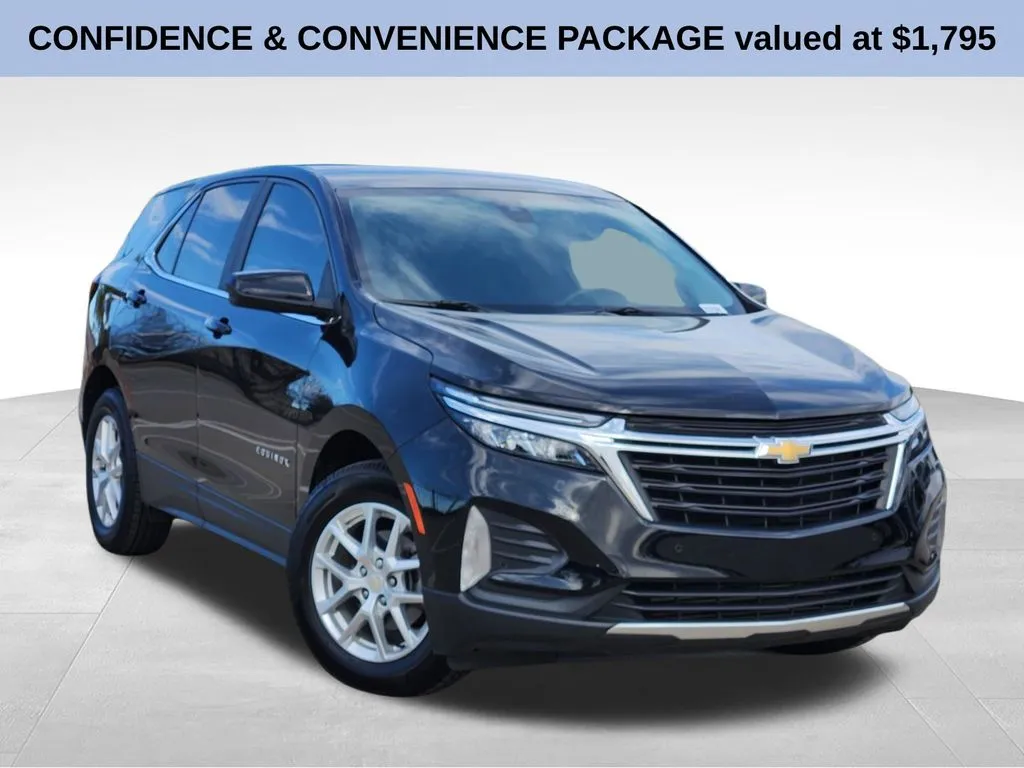 Black 2022 Chevrolet Equinox LT for sale in Broken Arrow, OK