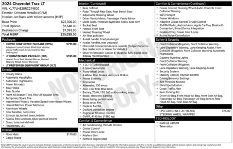 More photos of 2024 Chevrolet Trax LT at Jim Norton Chevrolet, OK