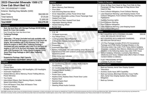 More photos of 2023 Chevrolet Silverado 1500 LTZ at Jim Norton Chevrolet, OK