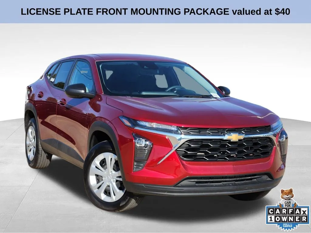 Red 2025 Chevrolet Trax LS for sale in Broken Arrow, OK