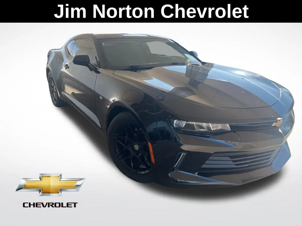 Black 2016 Chevrolet Camaro 1LT for sale in Broken Arrow, OK