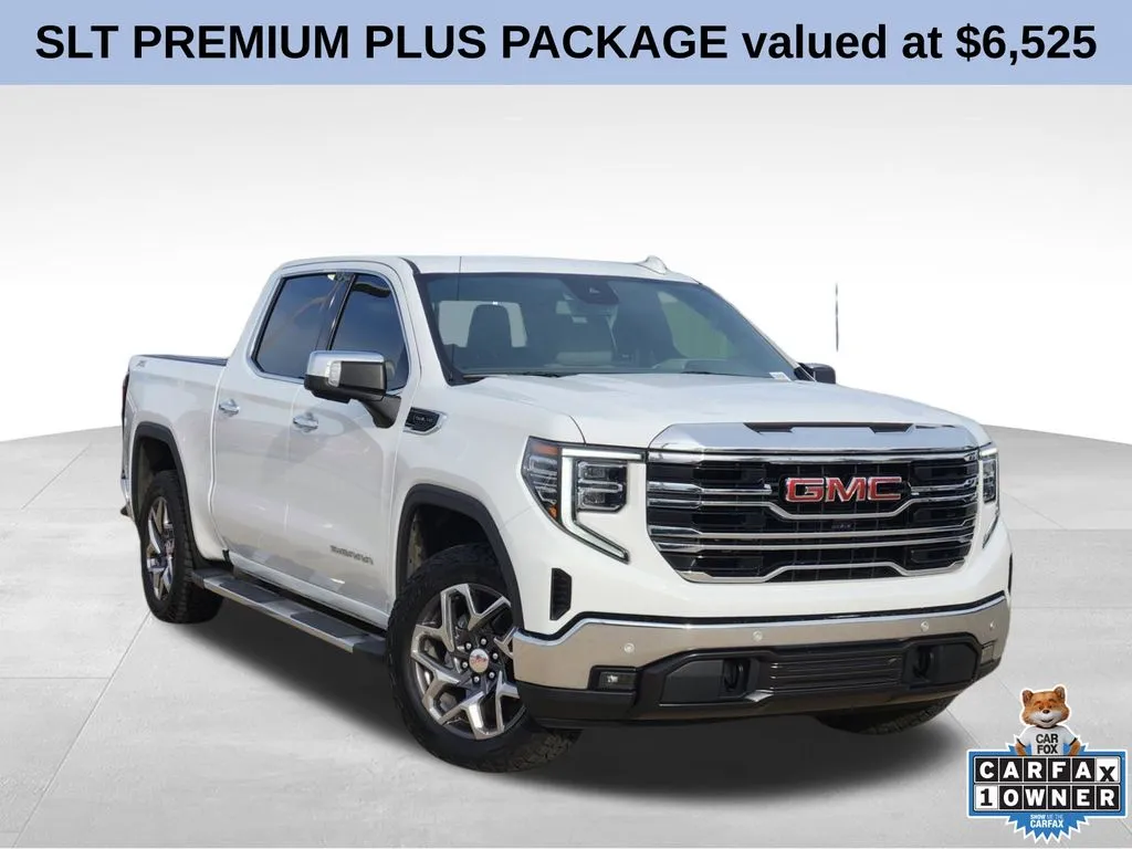 White 2024 GMC Sierra 1500 SLT for sale in Broken Arrow, OK
