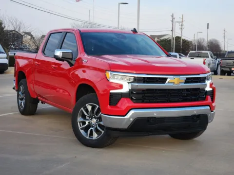 Red 2026 Chevrolet Silverado 1500 LT for sale in Broken Arrow, OK