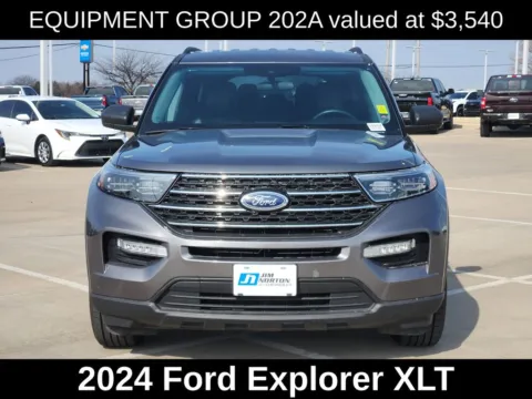 Photos of 2024 Ford Explorer XLT for sale in Broken Arrow, OK at Jim Norton Chevrolet
