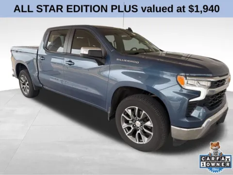 Blue 2024 Chevrolet Silverado 1500 LT for sale in Broken Arrow, OK