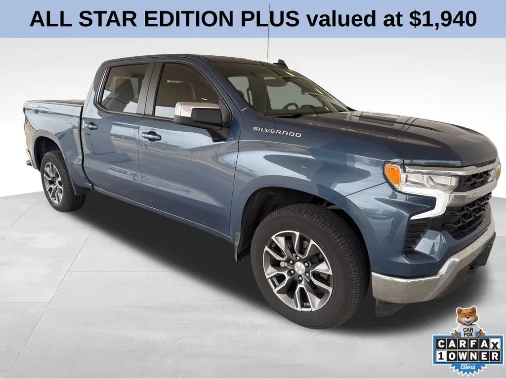 Blue 2024 Chevrolet Silverado 1500 LT for sale in Broken Arrow, OK