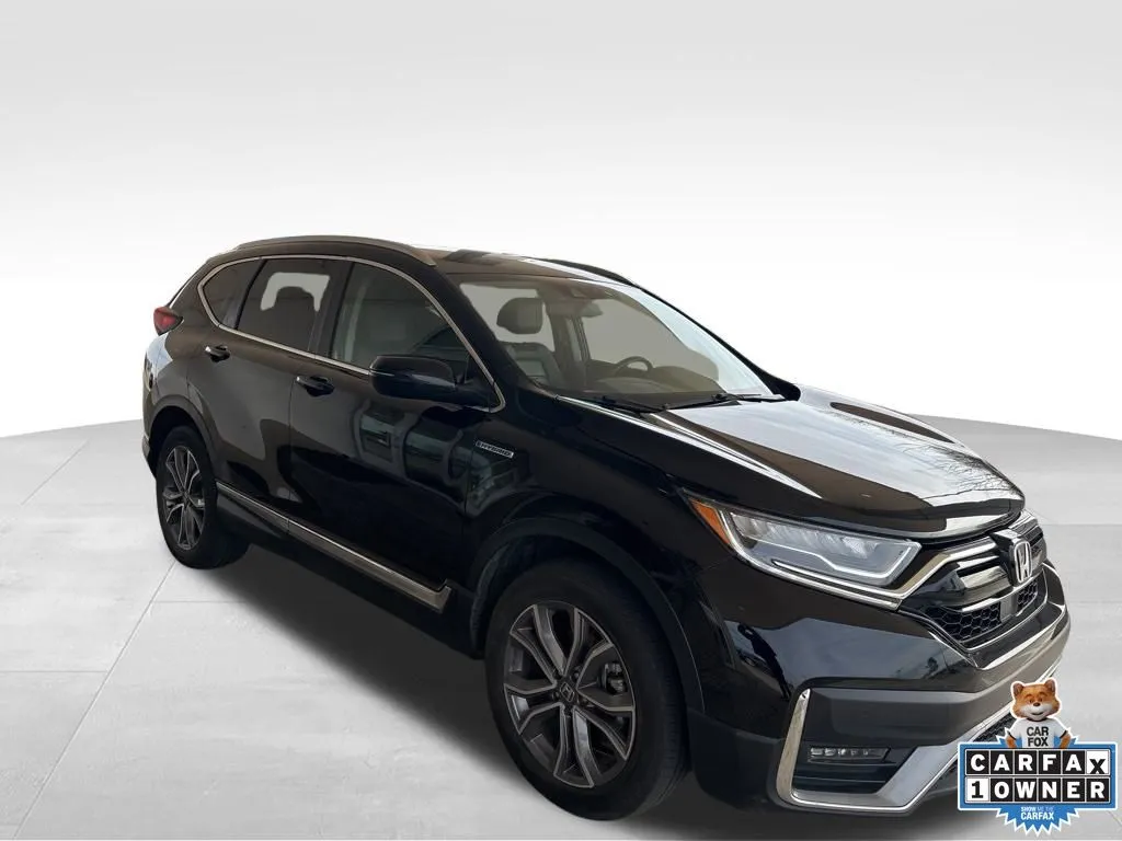 Black 2020 Honda CR-V Hybrid Touring for sale in Broken Arrow, OK