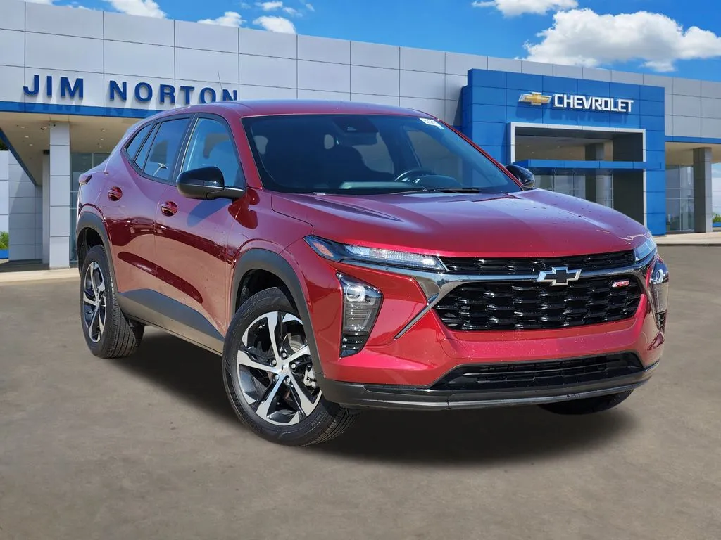 Red 2024 Chevrolet Trax 1RS for sale in Broken Arrow, OK