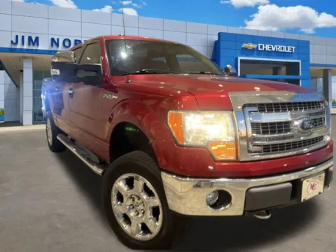 Red 2014 Ford F-150 XLT for sale in Broken Arrow, OK
